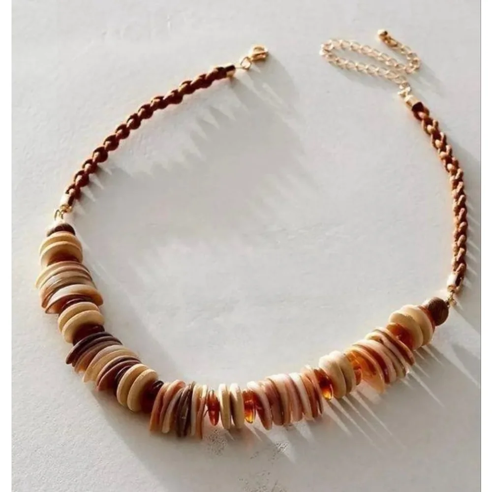 Free People Isabella Choker Necklace NWT Boho Beachy - Picture 1 of 5